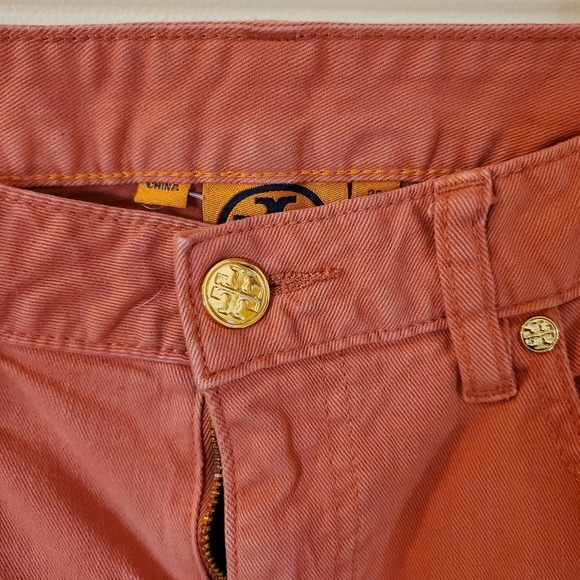 Tory Burch Alexa Crop Jeans 28 Spring #A99 - Picture 2 of 6